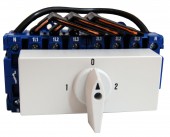 Comutator modular 4-poli, 80A, 30kW, 1-0-2