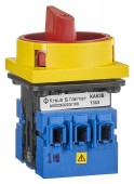 Comutator oprire de urgenta, montaj frontal, 3P, 63A, 22kW