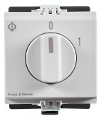 Comutator principal 0-1 modular 20A 1p