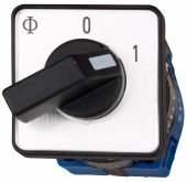 Comutator principal de panou 0-1 cu cheie 1p 10A