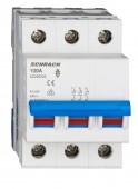 Comutator principal modular 100A, 3-poli