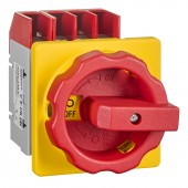 Comutator Principal, montaj frontal in 4 puncte, 4P, 63A