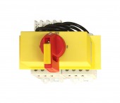 Comutator princ.modular rosu/galben 4p 20A blocabil cu lacat