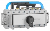 Comutator R-0-G, 4P, 100A, Modular, IP40, cont. aux. inc
