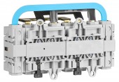 Comutator R-0-G, 4P, 125A, Modular, IP40