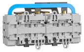 Comutator R-0-G, 4P, 80A, Modular, IP40