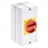 Comutator reparatii, cu oprire de urgenta, 3P, 63A, 22kW