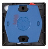 Comutator „STOP-START” cu revenire fix. centrala, 1-pol/20 A