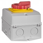 Comutator Urgenta pentru Reparatii, 3P,20A,IP65, blocabil