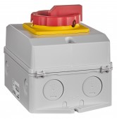 Comutator Urgenta pentru Reparatii, 3P,32A,IP65, blocabil
