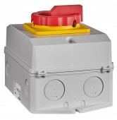 Comutator Urgenta pentru Reparatii, 3P,40A,IP65, blocabil