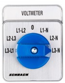 Comutator voltmetric 3P de panou