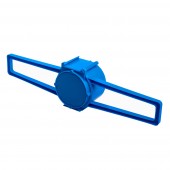 Concrete wing socket flat
