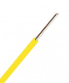 Conductor cu izolatie din PVC H07V-U 4mm² galben