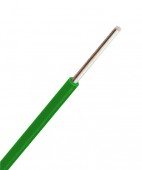 Conductor cu izolatie din PVC H07V-U 4mm² verde