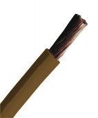 Conductor flexibil cu izolatie din PVC H07V-K 25mm² maro