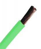 Conductor flexibil cu izolatie din PVC H07V-K 6mm² verde