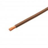 Conductor flexibil cupru, MYF 10 mm², maro – colac