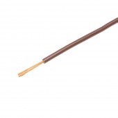 Conductor flexibil cupru, MYF 1.5 mm², maro – colac