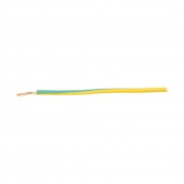 Conductor flexibil cupru, MYF 1.5 mm², verde-galben – colac
