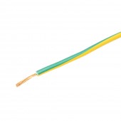 Conductor flexibil cupru, MYF 1.5 mm², verde-galben – mosor 500m