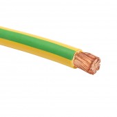 Conductor flexibil cupru, MYF 16 mm², verde-galben – tambur