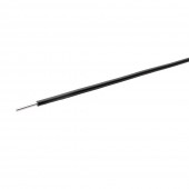 Conductor rigid aluminiu, AFY 6 mm², negru – colac 100m