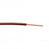 Conductor rigid cupru, FY 1.5 mm², maro – colac