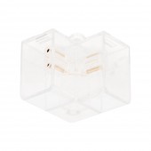 Conector 90° Corp Hexagonal HEXANET IP40 - NOVELITE