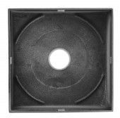 Conector carcasa alb  zinc turnat