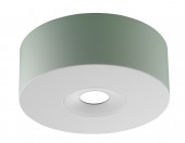 Conector carcasa alb rotund zinc turnat