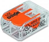 Conector doza Wago 2x 0.2-4mm²