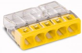 Conector doza Wago push 5x 0.5-2.5mm²