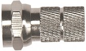 Conector F coax. cu insurubare,pt. cablu 6.6-6.8mm,CFS 0-00