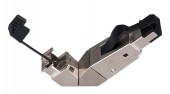 Conector industrial IP20 RJ45G Cat.6a pt. AWG22, 90°