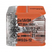 Conector îmbinare 10 conductoare FY/MYF 0,2-4 mm² – WAGO | 221-420