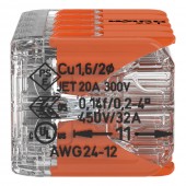 Conector îmbinare 10 conductoare FY/MYF 0,2-4 mm² – WAGO | 221-420