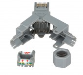 Conector UTP RJ45G Cat.6a instalare pe site