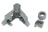 Conector UTP RJ45G Cat.6a instalare pe site