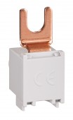 Connection Terminal, Fork, Straight, 6-25mm², Short