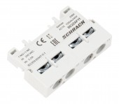 Contact auxiliar 1ND+1NI, montaj frontal pentru BE2
