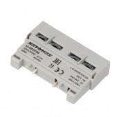 Contact auxiliar 1ND+1NI, montaj frontal pentru BE2