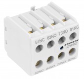 Contact auxiliar frontal pentru CUBICO Mini, 2ND+2NI