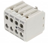 Contact auxiliar frontal pentru CUBICO Mini, 2ND+2NI