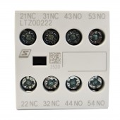 Contact auxiliar frontal pt. contactor LT mar. 0-1, 2ND+2NI