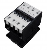 Contactor, 30kW, 62A AC3, 120A AC1, 4-pole, 230VAC
