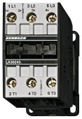 Contactor, 3pole,11kW/24A AC3, 50A AC1, 24VAC