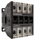 Contactor auxiliar, 4A AC15, 24 VDC, 2ND+2NI