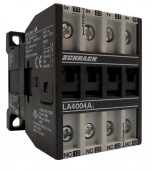 Contactor auxiliar, 4A AC15, 24 VDC, 4NI