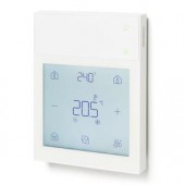 Control unit with display, temperature, humidity, CO2